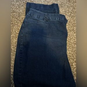 St. John’s Bay, 18W, cropped jeans, straight leg